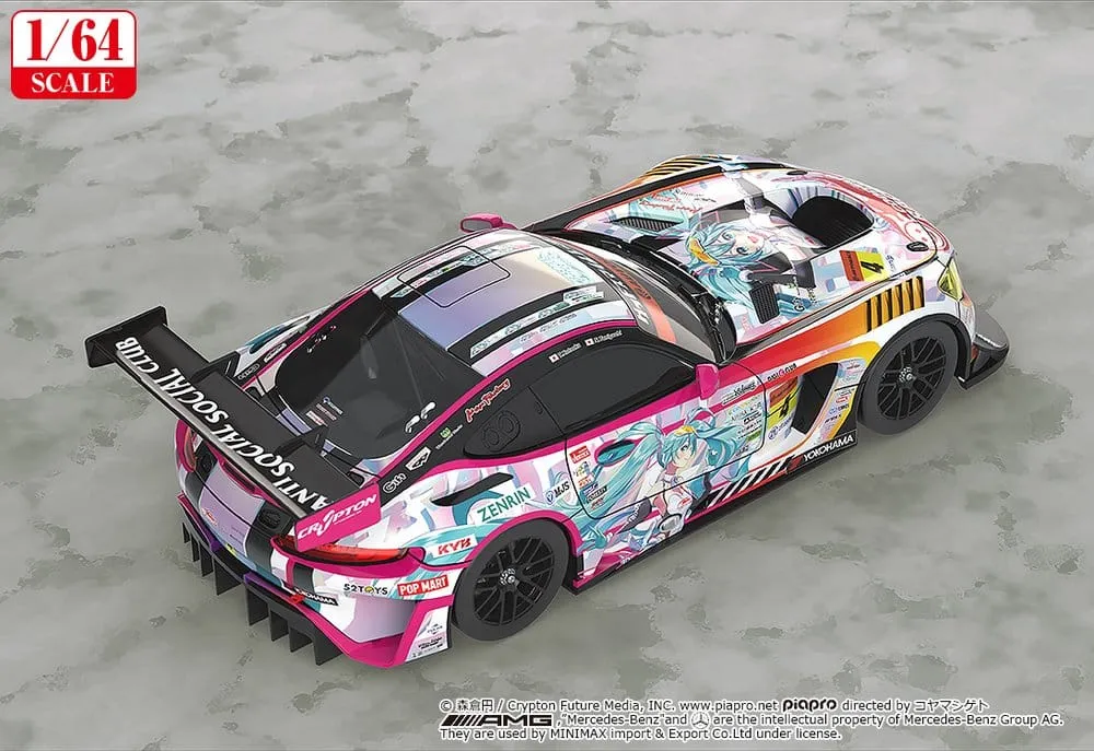 Hatsune Miku GT Project Vehicle 1/64 Hatsune Miku AMG 2021 SUPER GT Round 5 Ver. 7 cm